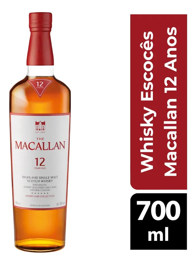 Whisky Macallan 21 Anos Fine | Mercado Livre