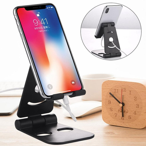 Soporte Apoya Celular Ajustable Para Escritorio Zoom Meet 