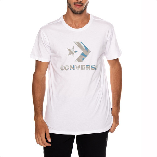 Imagen 1 de 4 de Remera Converse Camo Tee Hombre Casual Moda Urbano