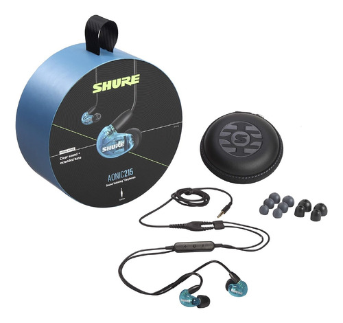 Auricular Shure Se215dybl+uni Aonic 215 In Ear Musicapilar