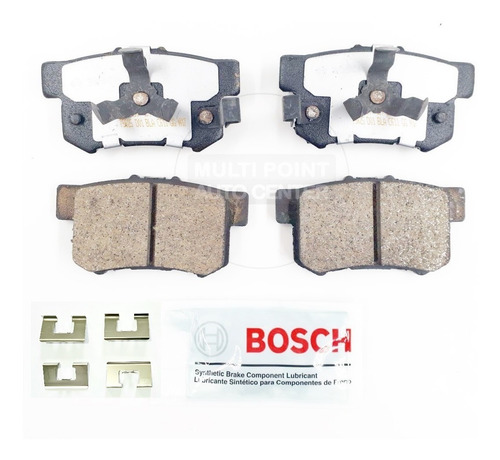 Imagem 2 de 8 de Pastilha Freio Honda Crv 2012/2016 Bosch Dianteira+traseira