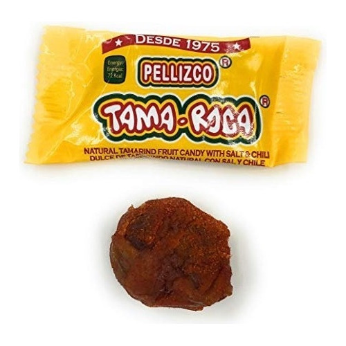 Tama Roca Pellizco Natural Tamarind Caramelo Con Sal Y Chile