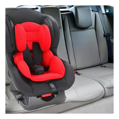 Asiento De Bebé Para Coche Asiento Inclinable 3 Posiciones Color Rojo Asiento de carro para bebé