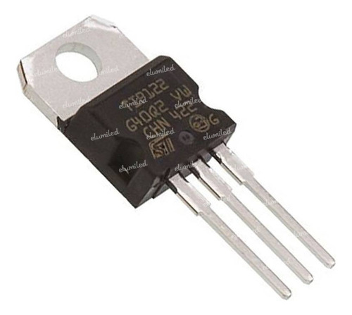 Tip122 Transistor Npn Darlington 5a 100v 65w To-220 Pack X2