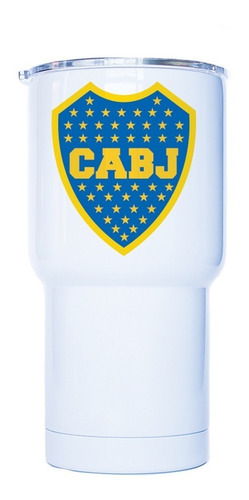 Termo Boca Juniors De 591ml Acero Inox