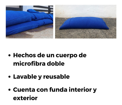 Barrera, Sacos Vs Inundaciones 12 Pzs Stopi Esmeralda Plus