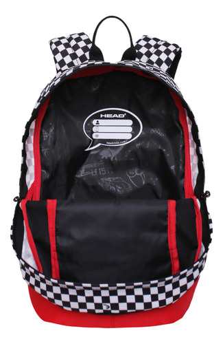 Mochila Escolar Khalessi Autitos Negro Head