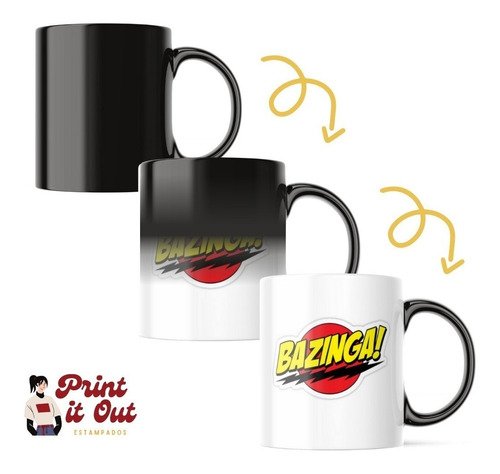 Taza Mágica - The Big Bang Theory - Bazinga