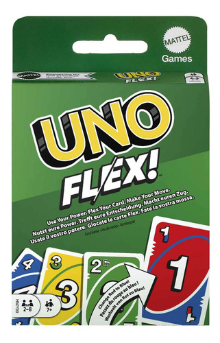 Uno Juego De Cartas Flex Hmy99 Mattel