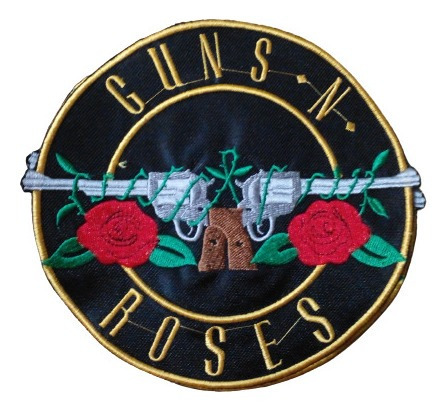 Parche De Espalda Bordado Guns N Roses Excelente Calidad