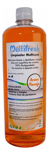 Multifresh Limpiador Multiusos 10 Pzs Con Aroma 1 Lt
