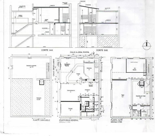 Venta Local Comercial 2 Plantas Privilegiada Ubicación Calle Rivera Pocitos