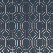 Comprar Papel Tapiz Secret Garden Luxe Geo 0.52x10 Mts Navy