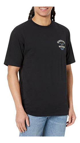 Polera Quiksilver Quality Goods Hombre Black