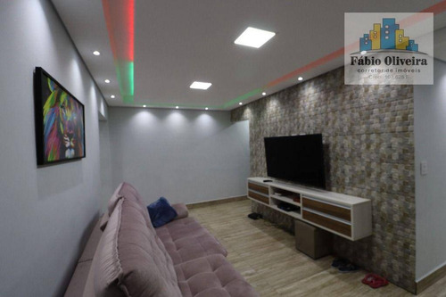 Imagem 16 de 30 de Sobrado Com 3 Dormitórios À Venda, 124 M² Por R$ 600.000,01 - Vila Leopoldina - Santo André/sp - So0490