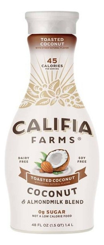 3 Pza Bebida Califia Farms De Coco Tostado Con Almendra 1.4