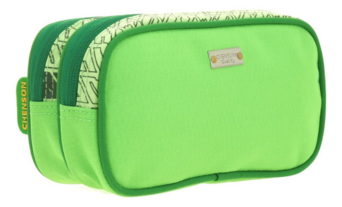 Kit Combo Chenson Mochila Lapicera Lonchera Verde Minecraft
