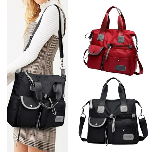 2x Bolsa Multiusos Bolsa Impermeable Oxford Bolsa De Hombro