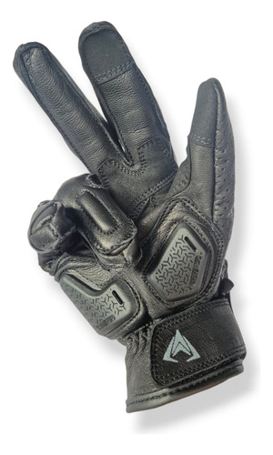 Guantes Para Motociclista Giacomo Street Race En Cuero