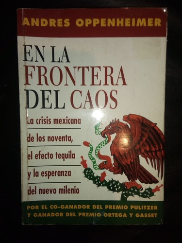 Libro En La Frontera Del Caos Andrés Oppenheimer