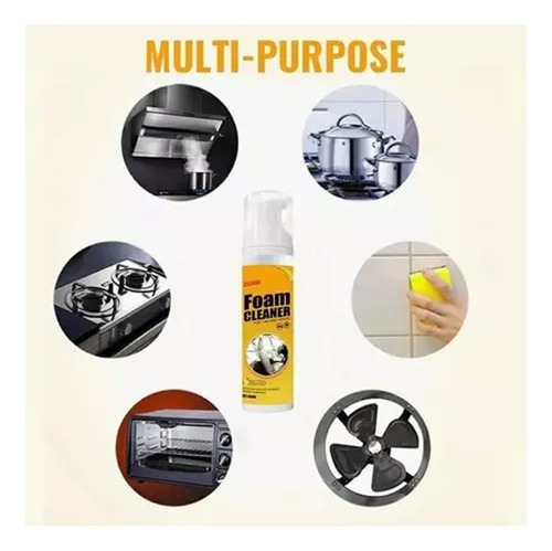 Multifuncional Car Foam Que Limpa Y Forte Foam