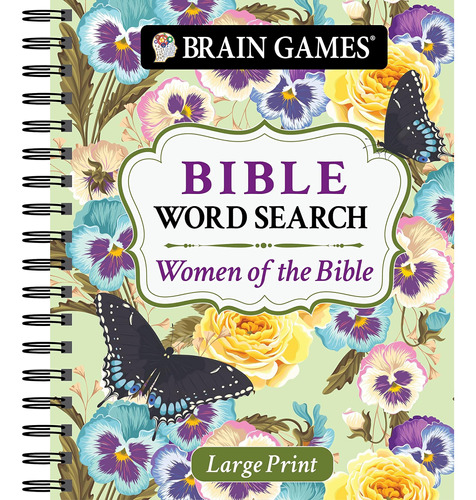 Libro: Brain Games - Large Print Bible Word Search: Women Of