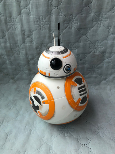 Bb8 Star Wars Hasbro (não Tem Controle Remoto) Funcionando Bb8 Branco/laranja (Usado)