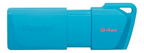 Pendrive Kingston 64gb Datatraveler Exodia M Neon Blue