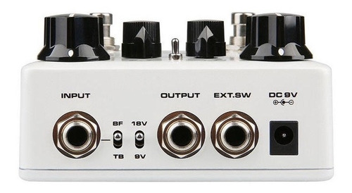 Pedal de efecto NUX Verdugo Ace of Tone NDO-5 blanco