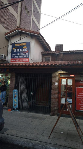 Imagen 3 de 3 de Lote De 9,62 X 38,49m² C/2 Locales + Prop. 4 Amb. Todo Buen Estado Céntrico