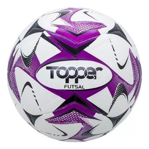 Bola Futsal Topper Colorful Cor Roxo