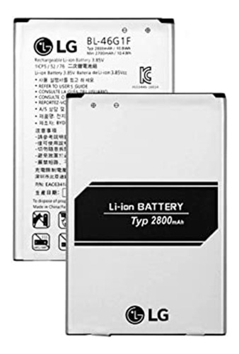 Bateria LG K10 Bl-46g1f Nueva Y Original 