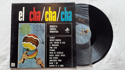 Orquesta America Romantica El Cha Cha Cha 1976  Vinilo Ex