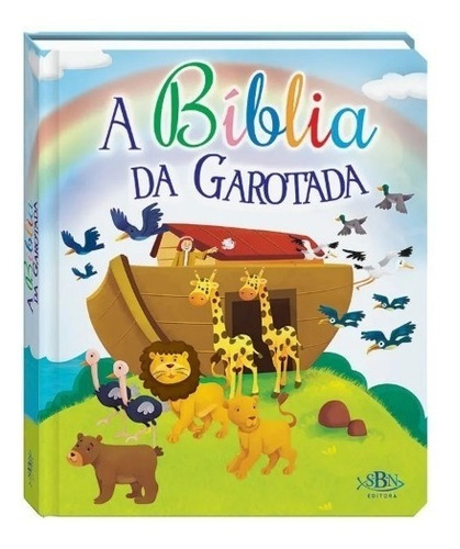 Livro A Bíblia Da Garotada - Infantil Com Belas Ilustrações