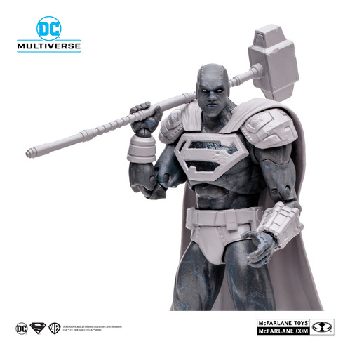 Steel (reign Of The Supermen) Platinum Edition Mcfarlane Toy (Usado)