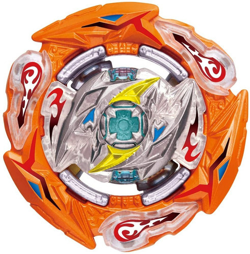 Beyblade Burst Sparking Glide Roktavor B161 Takara Tomy, color naranja