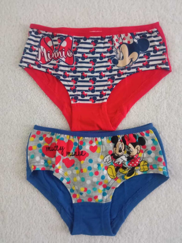 Ropa Interior Niña Disney Modelo Minnie Mouse Shorties