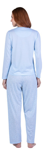 Pijama Invierno Algodón Mujer