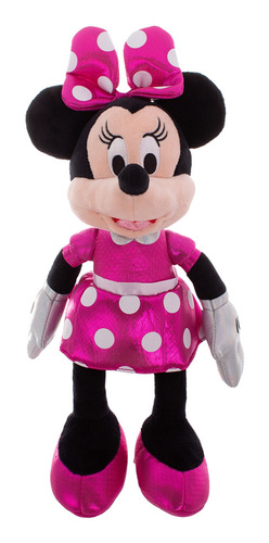 Peluche Metálico Mickey Minnie Mouse 12 Pulgadas Disney
