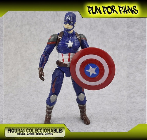 Figuras Marvel Capitan America 17 Cm