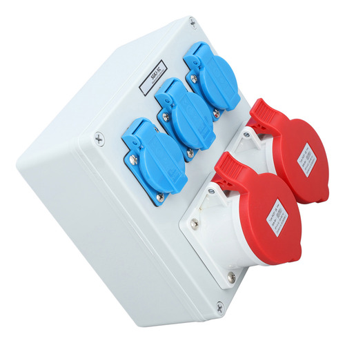 Soquete De Parede Elétrico Cee 3 Unidades 16a 250v Eu Outlet