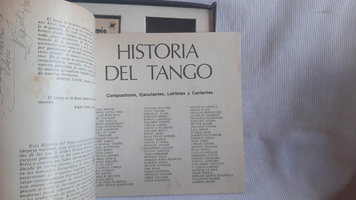 Historia Del Tango Libro + 3 Cassettes Y Estuche Mh