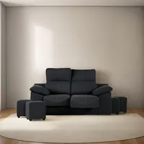 Comprar Sillon Sofa Paris 2 Lino Onix Entrega Inmediata Valenziana