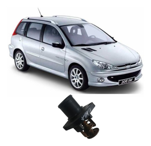 Carcaça Válvula Termostática Peugeot 206