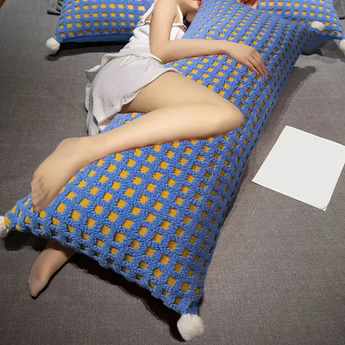 Almohada Larga De Terciopelo Suave, Especial Para Que Las Ni