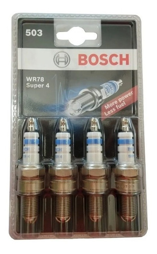 Juego Bujias Bosch 4 Electrodos Vw Senda - Gacel Todos