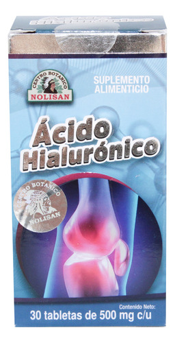 Ácido Hialurónico 30 Tabletas Nolisan