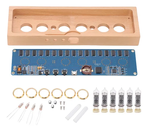 Módulo De Reloj De Tubo Diy In14 Glow Assembly, Tubos De Vid