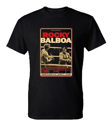 Remera Rocky Balboa El Campeon