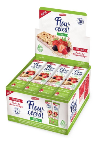 Barrita Flow Yogurt Light Georgalos 20 X24g